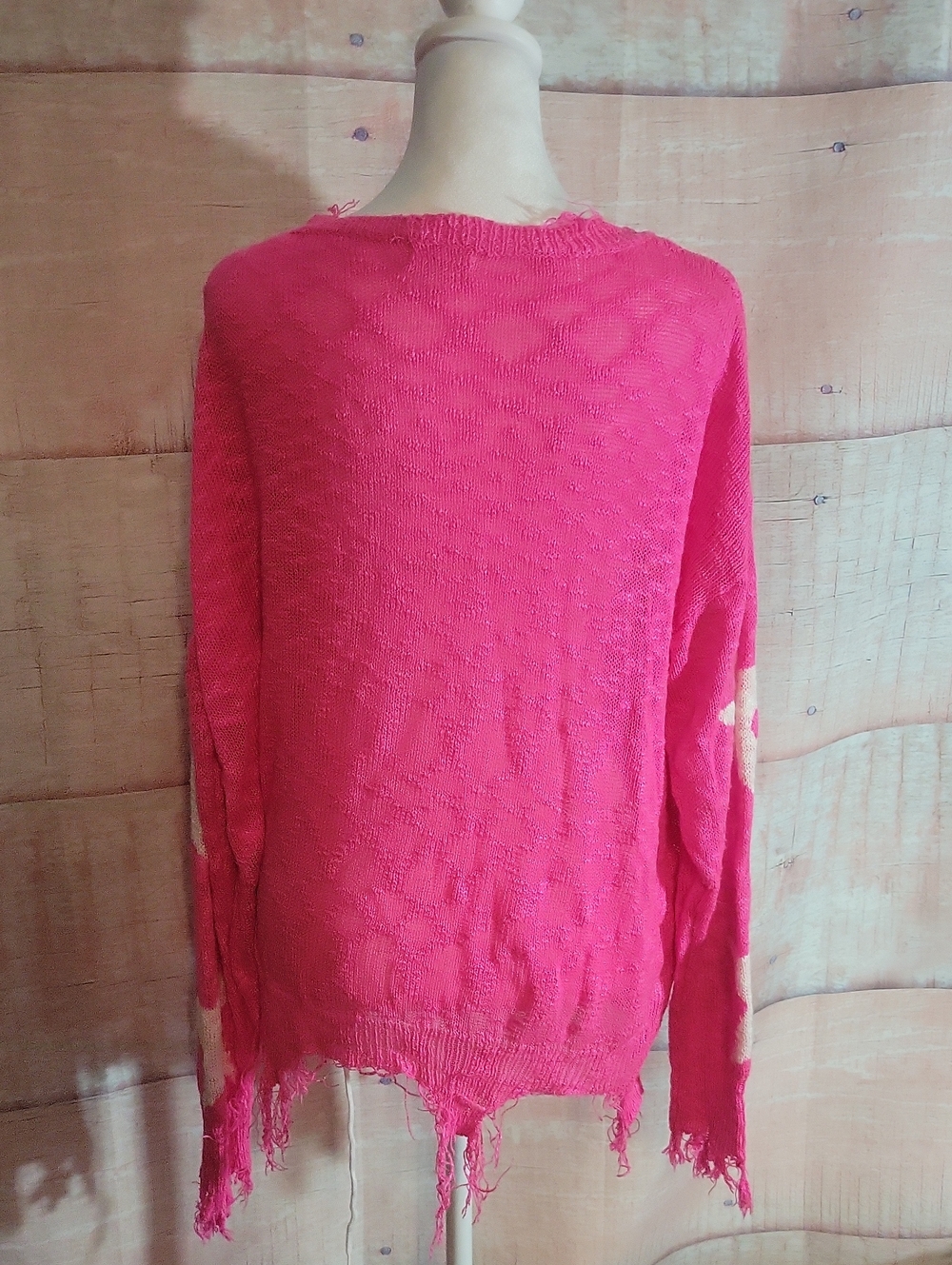 Adora Pink Star Sweater - Picture 6 of 8